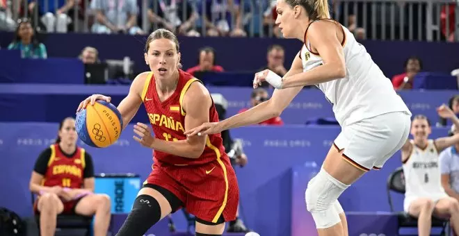 Las españolas, plata del baloncesto 3x3 tras caer ante Alemania (16-17) en la final