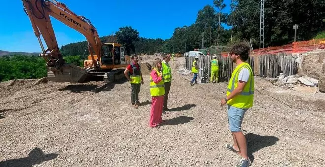 Adif inicia una nueva fase de las obras de la duplicación de vía entre Santander y Torrelavega