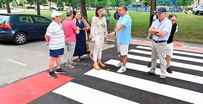 El Ayuntamiento mejora la seguridad vial en el entorno de San Martín del Pino