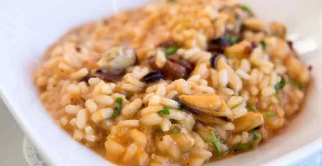 Pato confinado - Receta de risotto marinero croata: la paella del Adriático