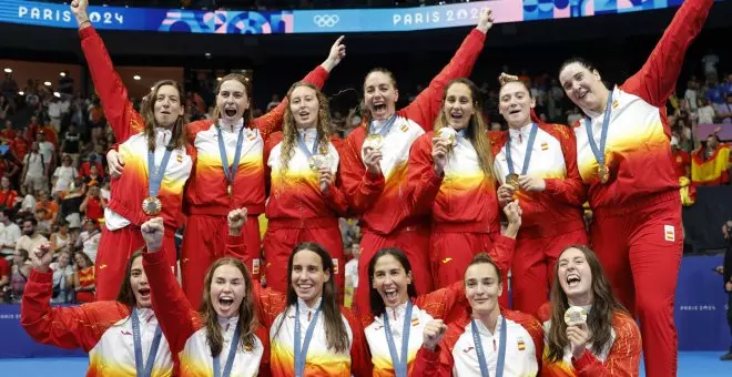 El waterpolo femenino español ya tiene su oro olímpico