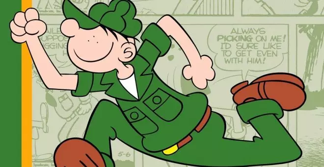 'Beetle Bailey': humor militar de Mort Walker