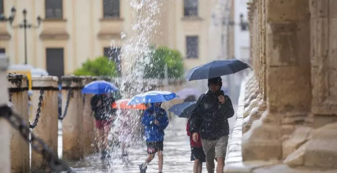 La llegada de un DANA traerá tormentas y una bajada de las temperaturas