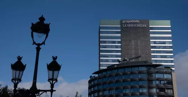 La Torre Godó de Barcelona, afectada por un incendio ya extinguido