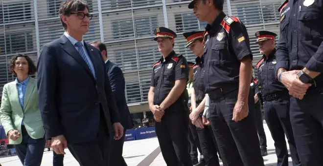 Illa se compromete a que los Mossos trabajen "alejados de la confrontación política"