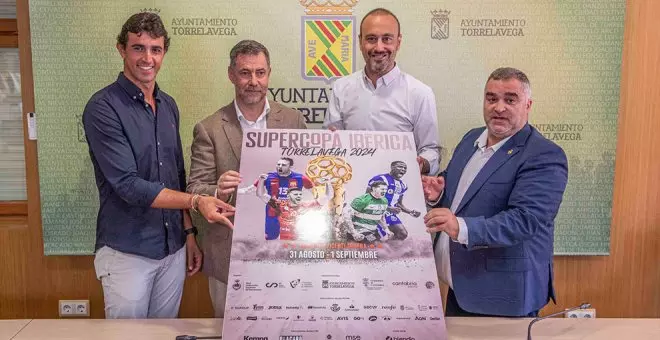 La Supercopa Ibérica de Balonmano enfrentará en Torrelavega a equipos campeones de España y Portugal