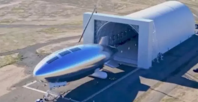 Este dirigible eléctrico alimentado por energía solar está listo para entrar en operación el año que viene