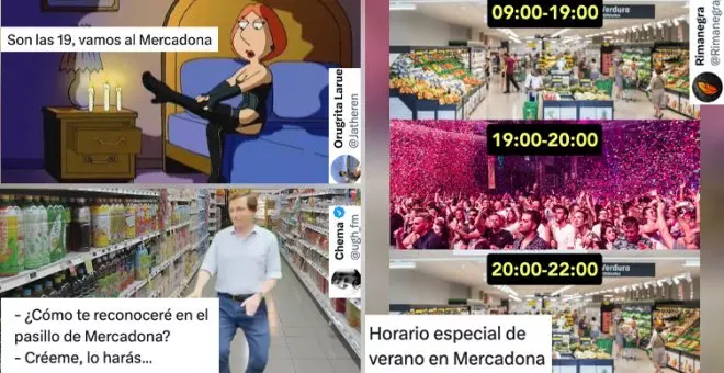 "Tinder ha muerto. Hola Mercadona 19 horas": los mejores memes sobre la 'hora de ligar' en el supermercado