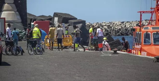 Casi 500 personas migrantes llegan a El Hierro en cuatro cayucos diferentes a lo largo del día