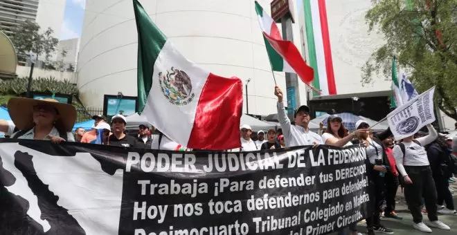 Jueces de todo México se rebelan contra la reforma judicial de López Obrador