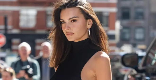 La falda del otoño: una propuesta de Emily Ratajkowski