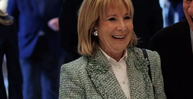 Esperanza Aguirre se burla del acento andaluz de la vicepresidenta Montero y los tuiteros se la devuelven con efecto: "Grande Joaquín Reyes"