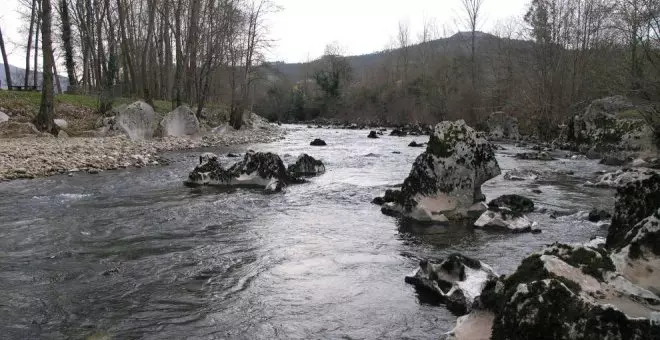 Los ríos de Cantabria, en seguimiento por las fuertes precipitaciones