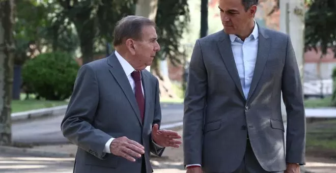 Sánchez recibe al opositor venezolano Edmundo González después de que el Congreso instara a reconocer su victoria