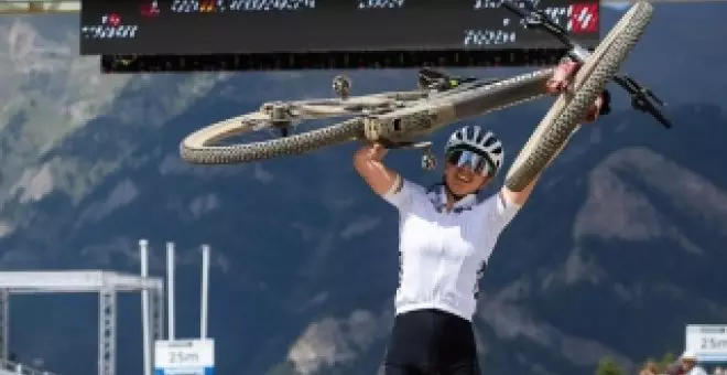 La bicicleta eléctrica de montaña que ha sido campeona del Mundo es de un fabricante norteamericano