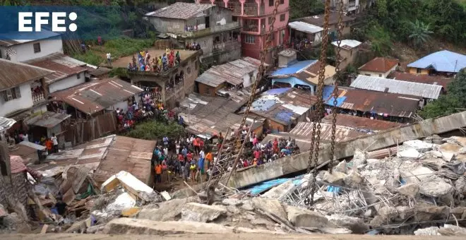 Al menos ocho muertos, incluidos tres niños, en un derrumbe de un edificio en Sierra Leona