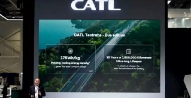 CATL presenta una súper batería para autobuses eléctricos con una densidad energética récord