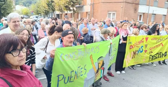 "¡Fuera fascistas de las cuencas mineras!"