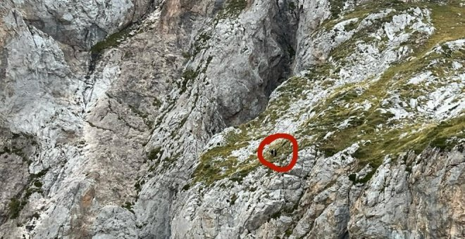 Rescatados en helicóptero dos montañeros belgas perdidos en una zona peligrosa de Picos de Europa