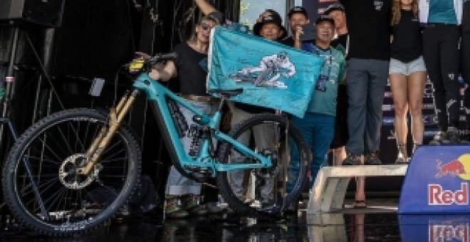 Esta impresionante bicicleta eléctrica ha sido la Campeona de la Copa del Mundo de Enduro