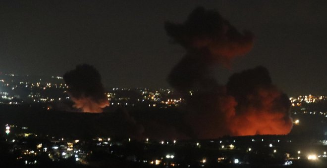 Israel lanza un nuevo ataque en Líbano tras detectar más de un centenar de misiles disparados por Hizbulá