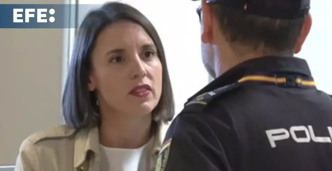 Irene Montero acusa al Gobierno de vulnerar los derechos humanos de los saharauis de Barajas