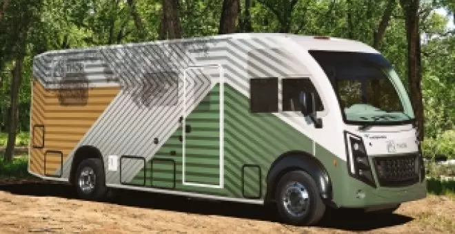 Esta autocaravana híbrida promete 805 kilómetros de autonomía y soluciones para la mejor experiencia camper