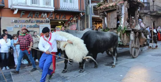 'Bien hilé, pues mis hijos crié' gana el Concurso de Carretas Típicas del Día de Campoo