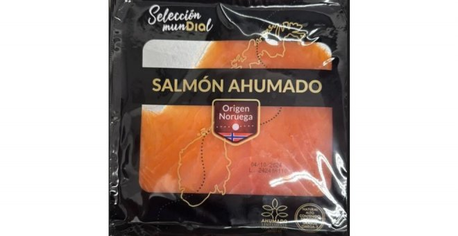 Alertan de Listeria en salmón ahumado en lonchas de la marca Selección Mundial de Dia