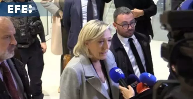 Marine le Pen afronta su juicio por financiación ilegal e insiste en su inocencia