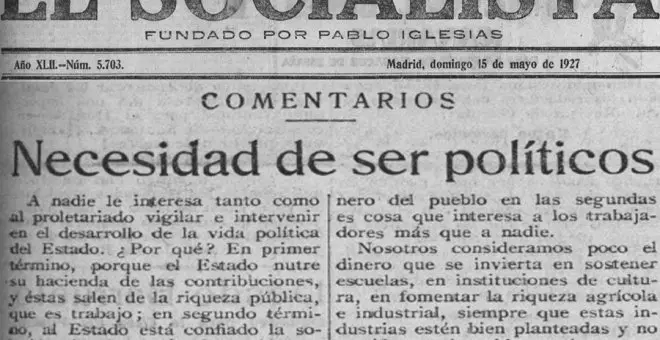 Política, fiscalidad y gasto en el socialismo español de 1927