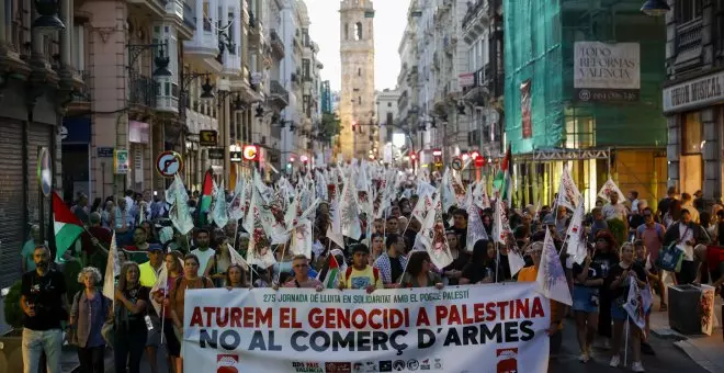 Las manifestaciones propalestinas recorrerán más de 40 ciudades este fin de semana