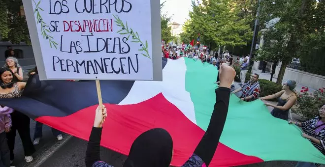 Miles de manifestantes piden por toda España el fin del genocidio en Gaza