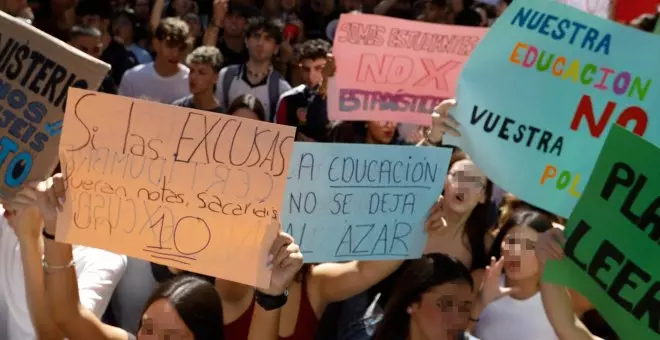 Convocada una huelga este viernes en ESO, Bachillerato y FP ante la falta de explicaciones sobre la nueva PAU