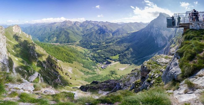 El viento alcanza los 205 kilómetros por hora en Picos de Europa, la máxima del país