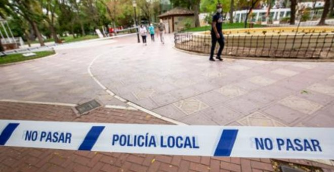 Varias ciudades de Castilla-La Mancha cierran sus parques por las fuertes rachas de viento