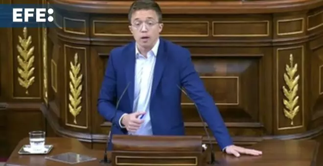 Errejón a Vox: "Los crímenes les importan en función de la piel, sino se habrían indignado con los empresarios murcianos condenados por prostitución"