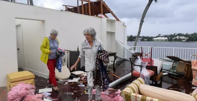 Los destrozos causados por el huracán Milton tras su paso por Florida, en imágenes