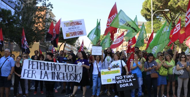 L'escola inclusiva no arrenca, tot i l'increment de fons destinats