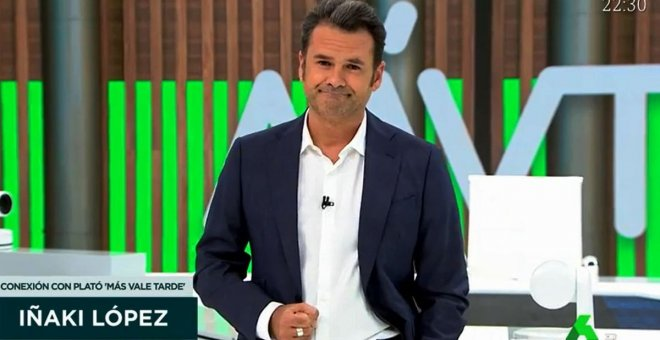 El presentador Iñaki López desmonta la última ocurrencia de Ayuso sobre la hostelería