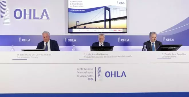 La junta de OHLA aprueba una ampliación de capital para reducir su deuda