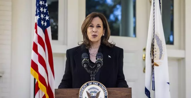 Harris describe a Trump como un "fascista hasta la médula" y advierte de que es un "peligro para la seguridad"