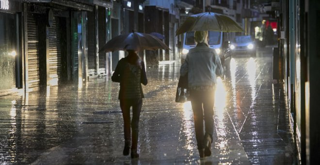 Una dana producirá a partir de este lunes lluvias torrenciales en el País Valencià y Murcia