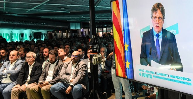 Puigdemont impone su liderazgo en Junts con rotundidad: "Dejemos de resistir y pasemos a la ofensiva por Catalunya"