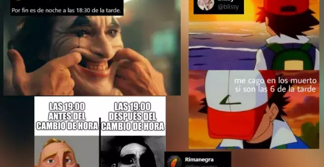 "De este cambio de hora saldremos mejores": los mejores memes del paso al horario de inverno