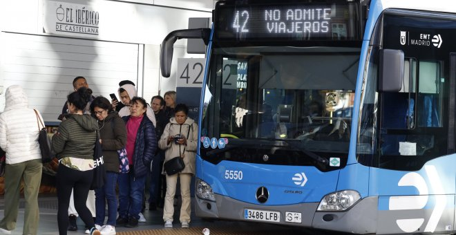 Más de 80.000 conductores de autobuses se movilizan en toda España para pedir la jubilación anticipada