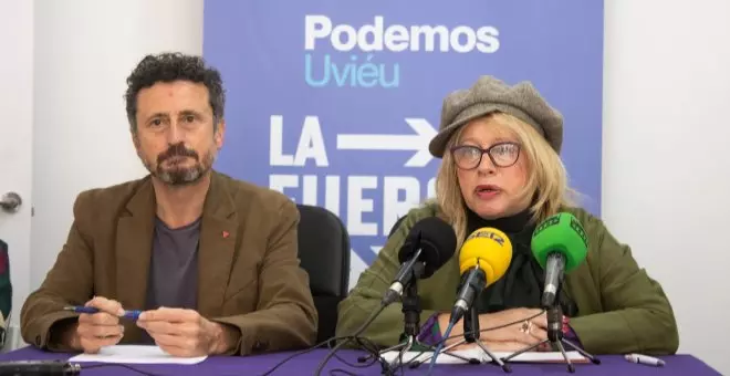 Podemos Uviéu critica el pacto PP-IU