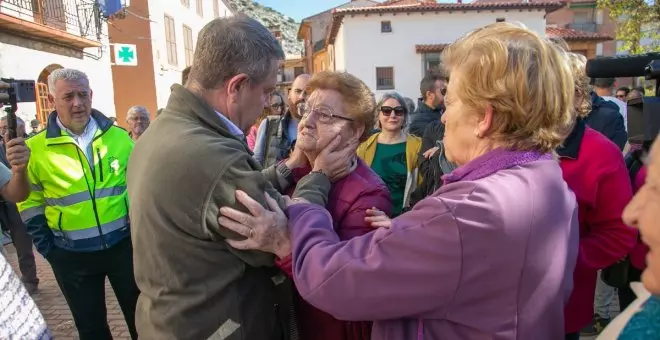 El Gobierno regional solicitará ayudas de emergencia para Villel de Mesa y asistirá a los afectados por la DANA