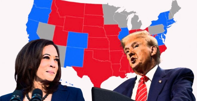 Los resultados estado a estado de la batalla entre Harris y Trump en las elecciones de EEUU