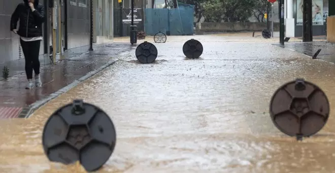 La nueva DANA paraliza Málaga y València afronta otra alerta roja